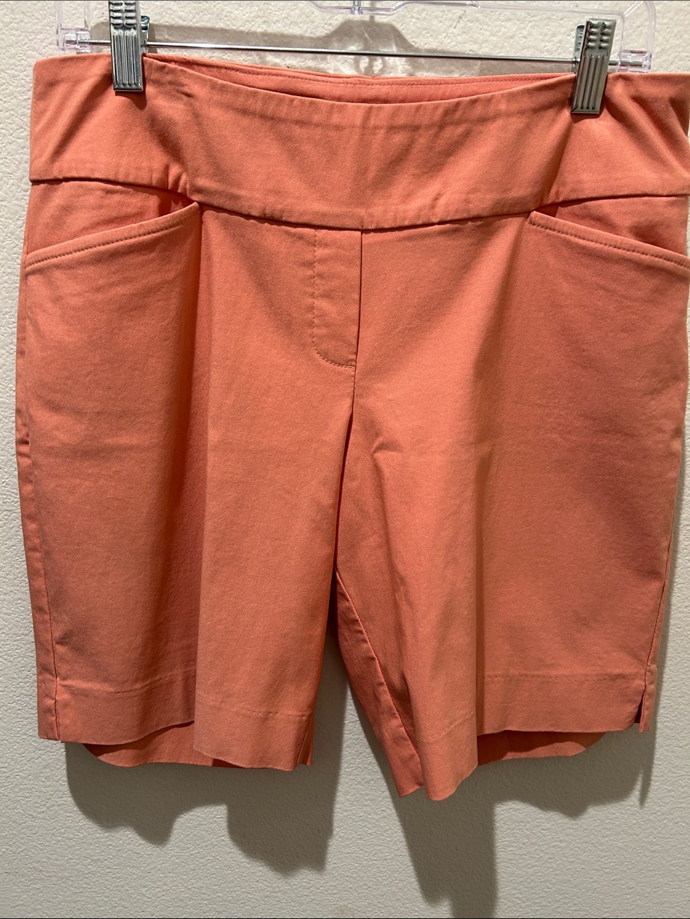 Swing Control Coral Bermuda Shorts